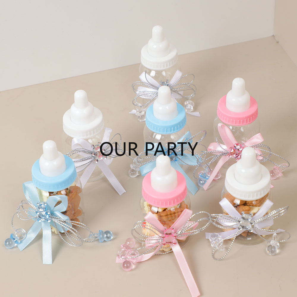 6/12 ชิ้นพลาสติกขวดนมหมี Candy - Baby Food Bottle บทวิจารณ์และราคา
