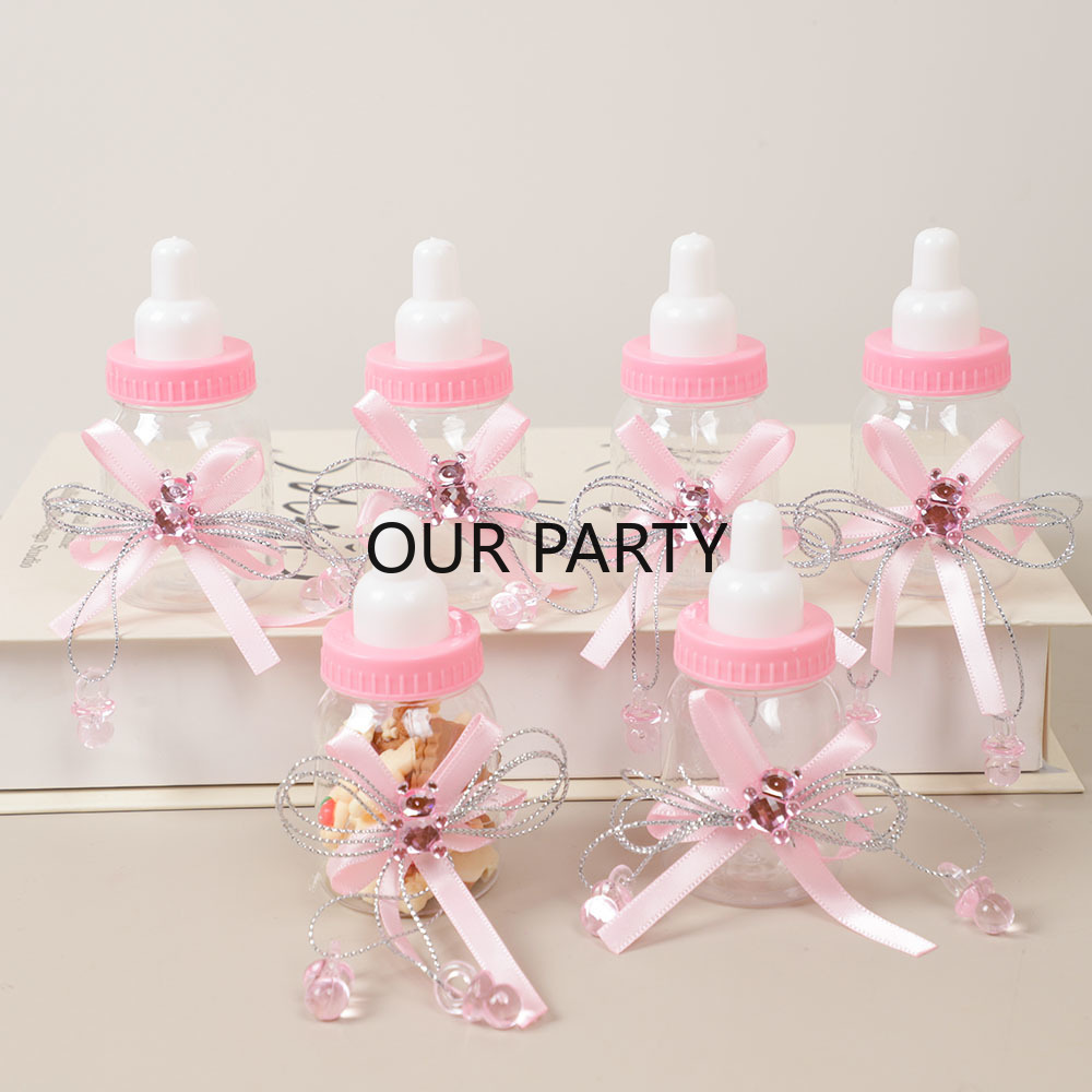 6/12 ชิ้นพลาสติกขวดนมหมี Candy - Baby Food Bottle บทวิจารณ์และราคา