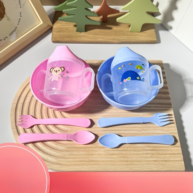 ชุดอาหารและอุปกรณ์ป้อนอาหารสำห - Baby Food Utensils Set บทวิจารณ์และราคา