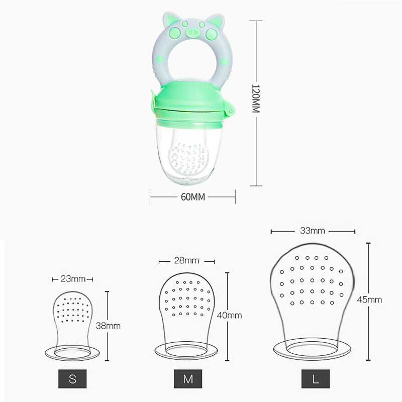 ชุดจุกนมซิลิโคนสำหรับผลไม้และผ - Baby Food Guide บทวิจารณ์และราคา