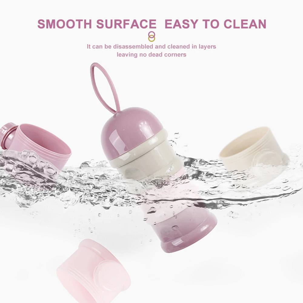 4 ชั้นหมีสไตล์แบบพกพานมผงกล่อง - Baby Food Lactogen บทวิจารณ์และราคา
