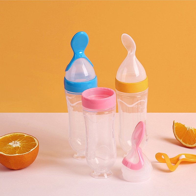 บีบขวดนมซิลิโคนทารกแรกเกิดการฝ - Baby Food Guide บทวิจารณ์และราคา