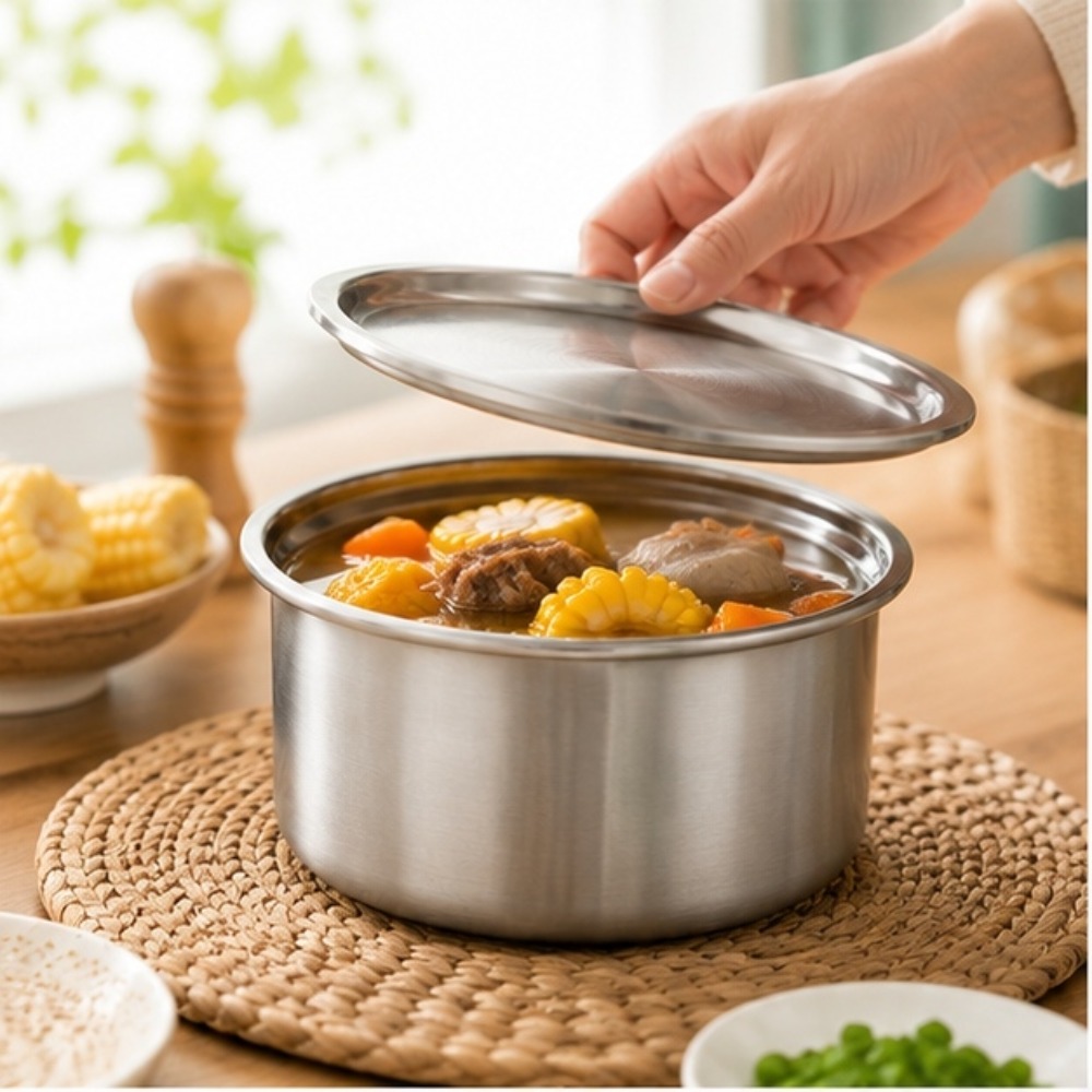 ถ้วยสแตนเลส 304 พร้อมฝาปิด สำห - Baby Food Container บทวิจารณ์และราคา