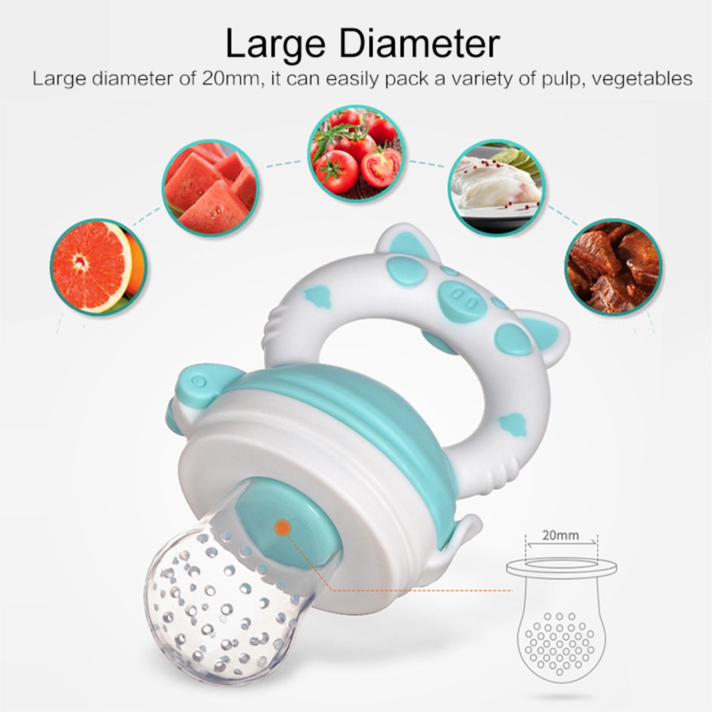จุกนมซิลิโคนสำหรับป้อนอาหารสดส - Baby Food Guide บทวิจารณ์และราคา