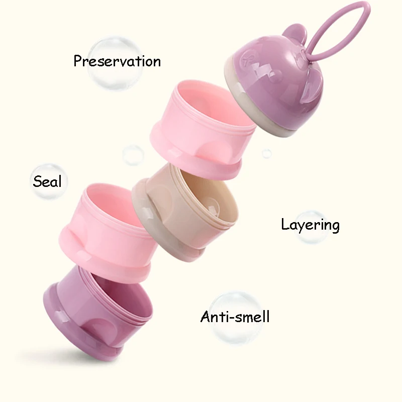กล่องเก็บอาหารเด็กแบบพกพา 3/4  - Baby Food Lactogen บทวิจารณ์และราคา