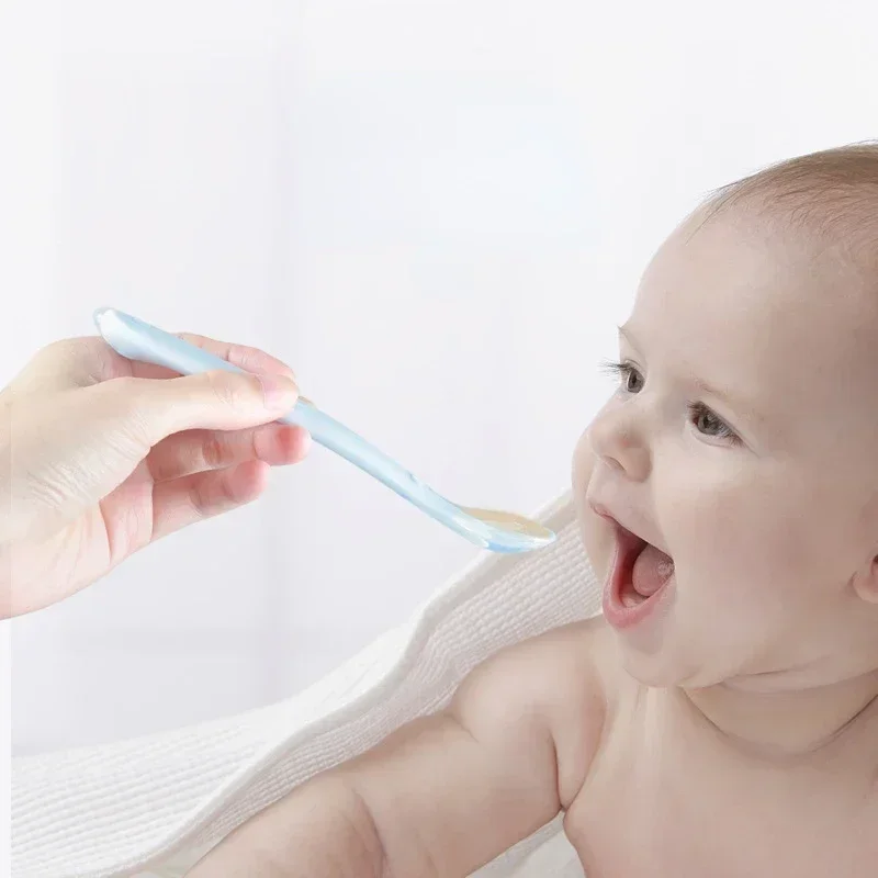 ช้อนเด็กซิลิโคนอ่อนนุ่มเด็กวัย - Baby Food Guide บทวิจารณ์และราคา
