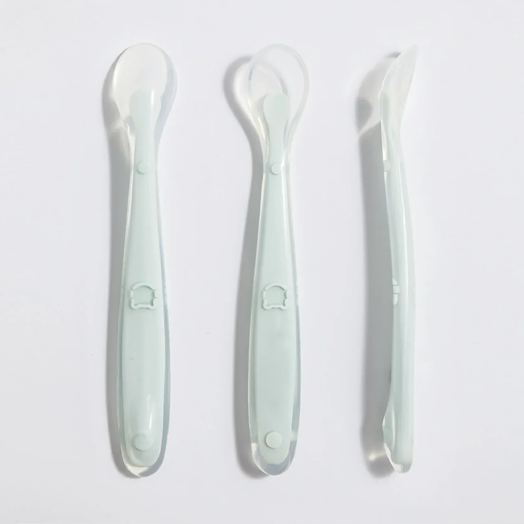 ช้อนเด็กซิลิโคนอ่อนนุ่มเด็กวัย - Baby Food Guide บทวิจารณ์และราคา