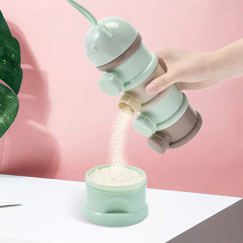 กล่องใส่นมผงสำหรับเด็ก 3/4 ชั้ - Baby Food Lactogen บทวิจารณ์และราคา