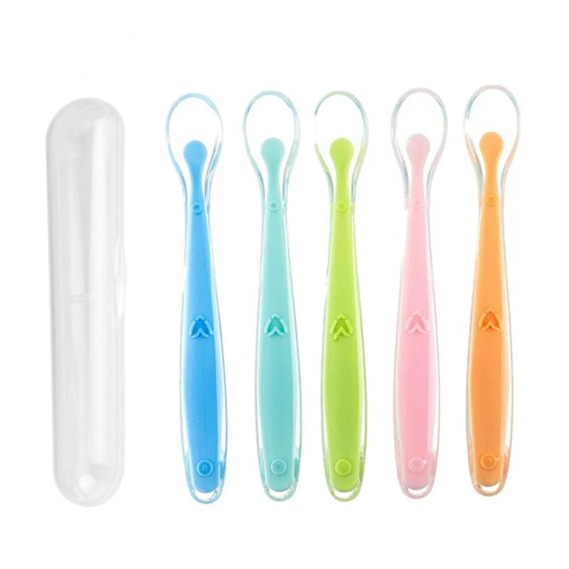 ช้อนซิลิโคนเด็กปลอดสาร BPA Fir - Baby Food Guide บทวิจารณ์และราคา